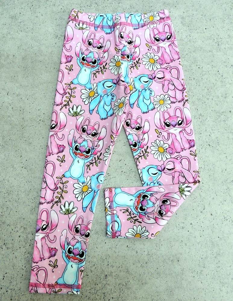 Dívčí legíny Stitch a Lilo