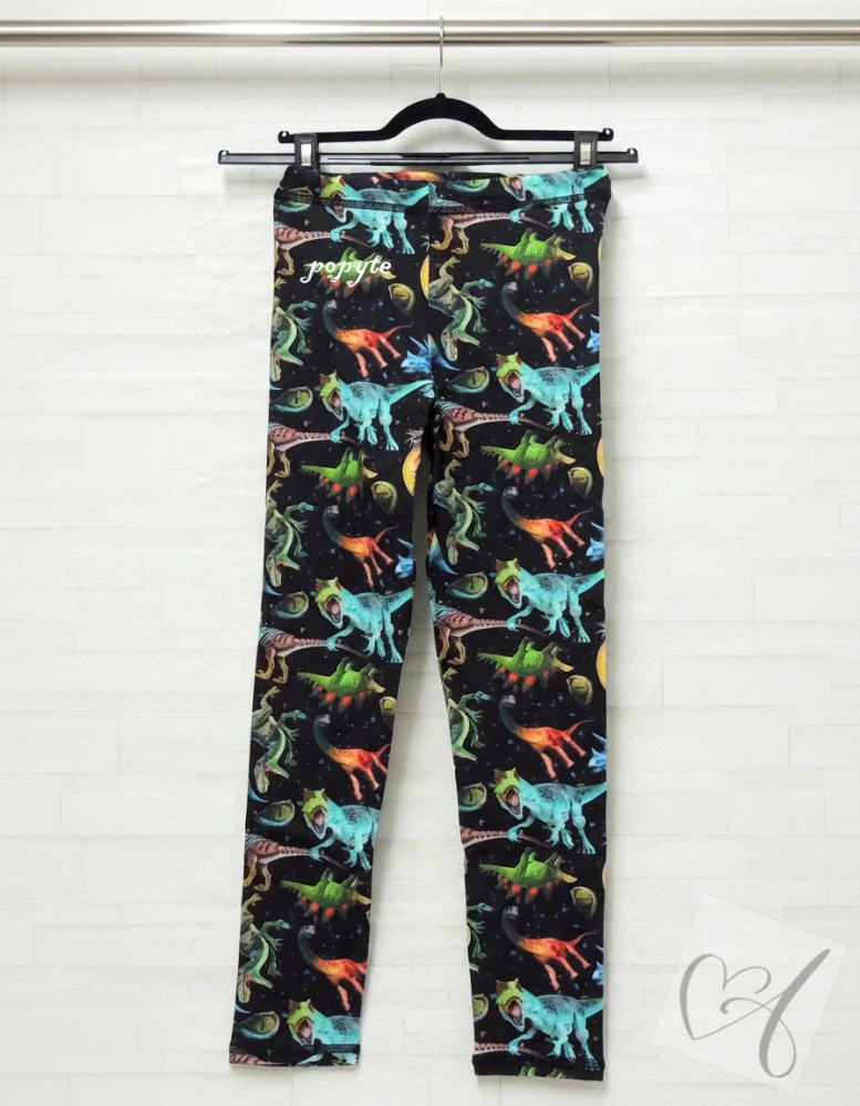 Chlapecké legíny barevný DINOSAURUS