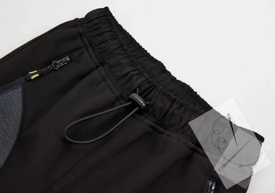 2B-Dětské softshellové kalhoty, zateplené - Wolf B2493, černá / modré zipy