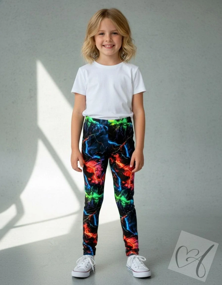 Legíny barevné blesky