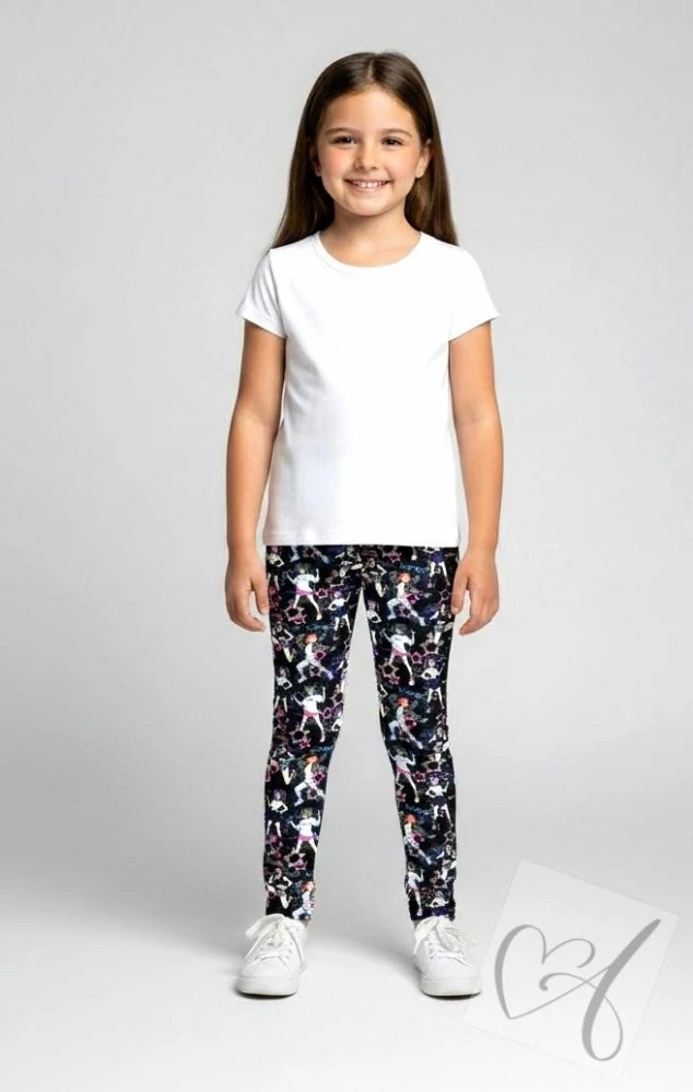 Dívčí legíny K-pop