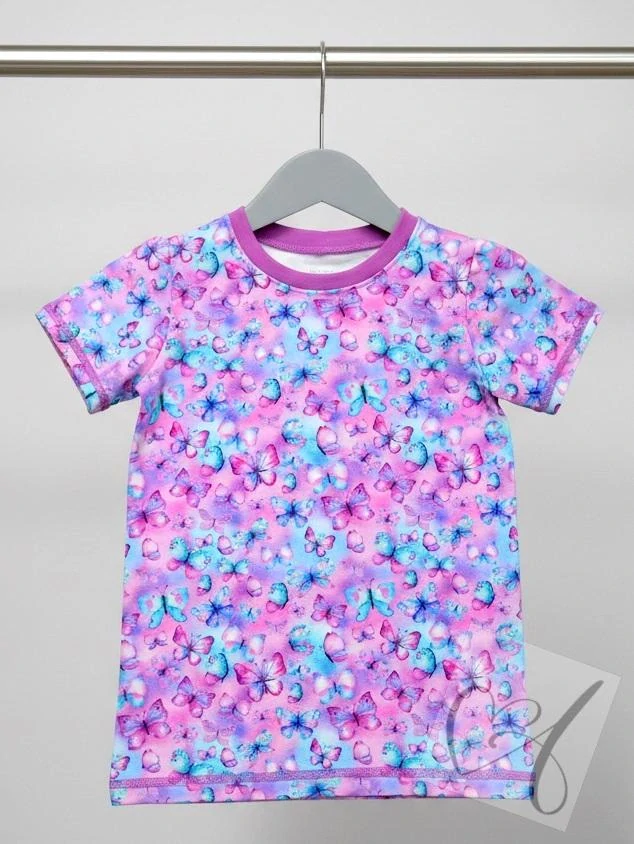 Dívčí legíny motýlkové vel.122