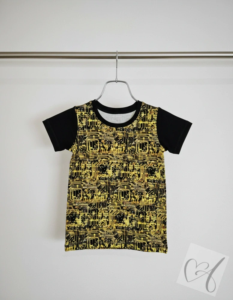 Dětské tričko s krátkým rukávem – Plošné spoje