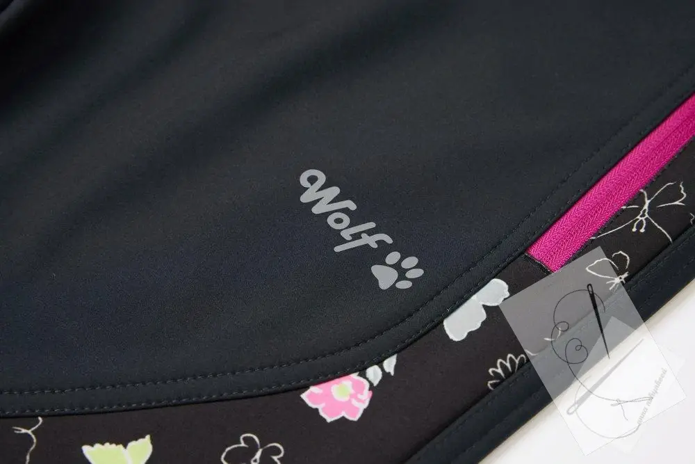 Dívčí softshellové kalhoty, zateplené - Wolf B2499B, černé 4A