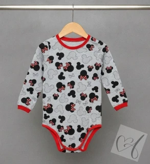 Dětské body pro děti se speciálními potřebami Minnie s mašličkou