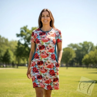 Tunika NELA  Pivoňky