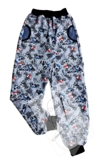 Dětské tepláky Motorky  vel.134