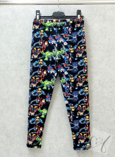 Dětské legíny Superhrdinové