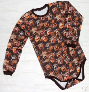  Pohodlné dětské body PEG s kapsou a otvorem -vel.128 