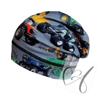 Houmless traktory na šedé vel.46