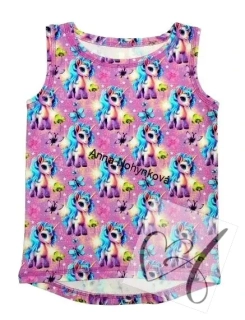 Dětské tílko jednorožec  vel.116