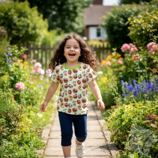 Dětské tričko veselé ovoce vel.134