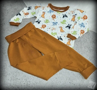 Dětské pyžamo – hebké bavlněné pyžamko na spaní i na doma vel.86