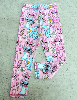 Dívčí legíny Stitch a Lilo