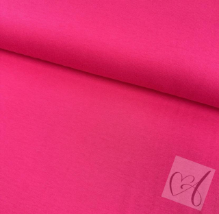 Teplákovina tmavě růžová 0,60m