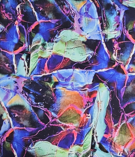 Teplákovina barevný mramor 0,80m