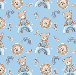 Teplákovina medvídek 0,70m