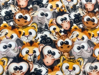 Teplákovina vykulená zvířátka 