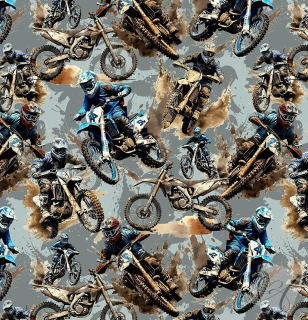 Teplákovina závodní motorky