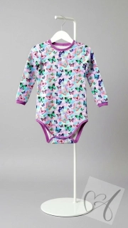 Dětské body pro děti se speciálními potřebami   neon Motýlkové