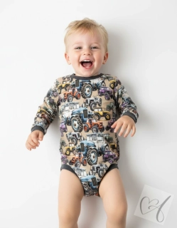 Dětské body pro děti se speciálními potřebami staré Traktory vel.122