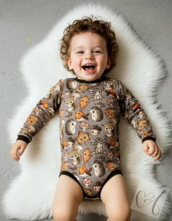 Dětské body pro děti se speciálními potřebami – Zvířátka |  vel.116