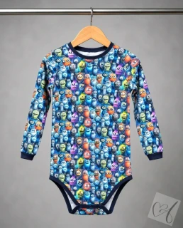 Dětské body pro děti se speciálními potřebami Příšerky vel.158
