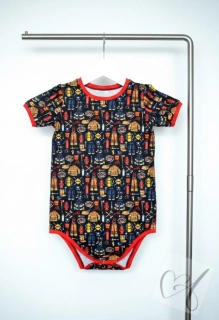 Dětské body pro děti se speciálními potřebami – hasiči | velikost 146