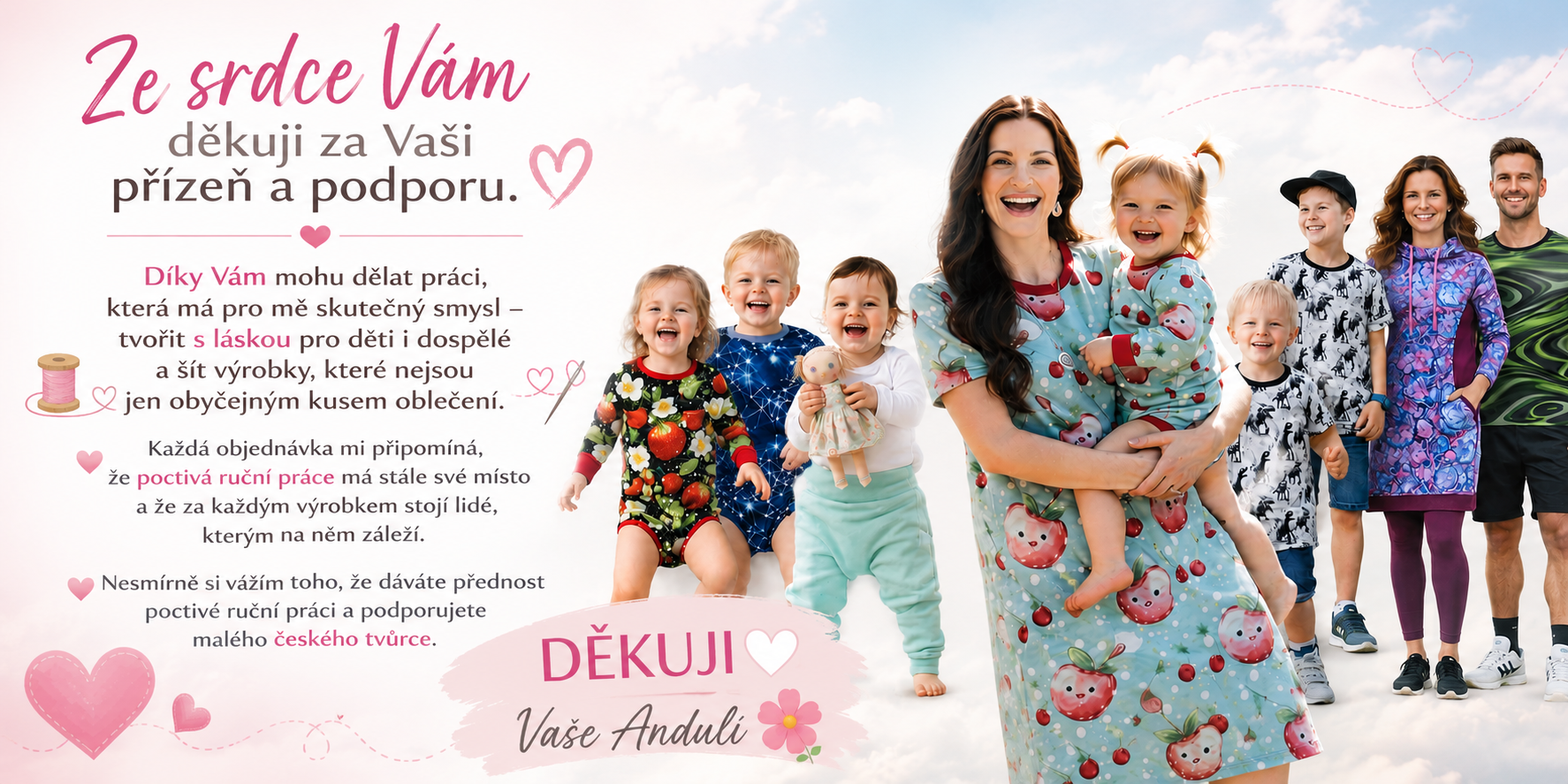 POPYTE – originální české oblečení pro děti, ženy a muže | Anna Nohynková